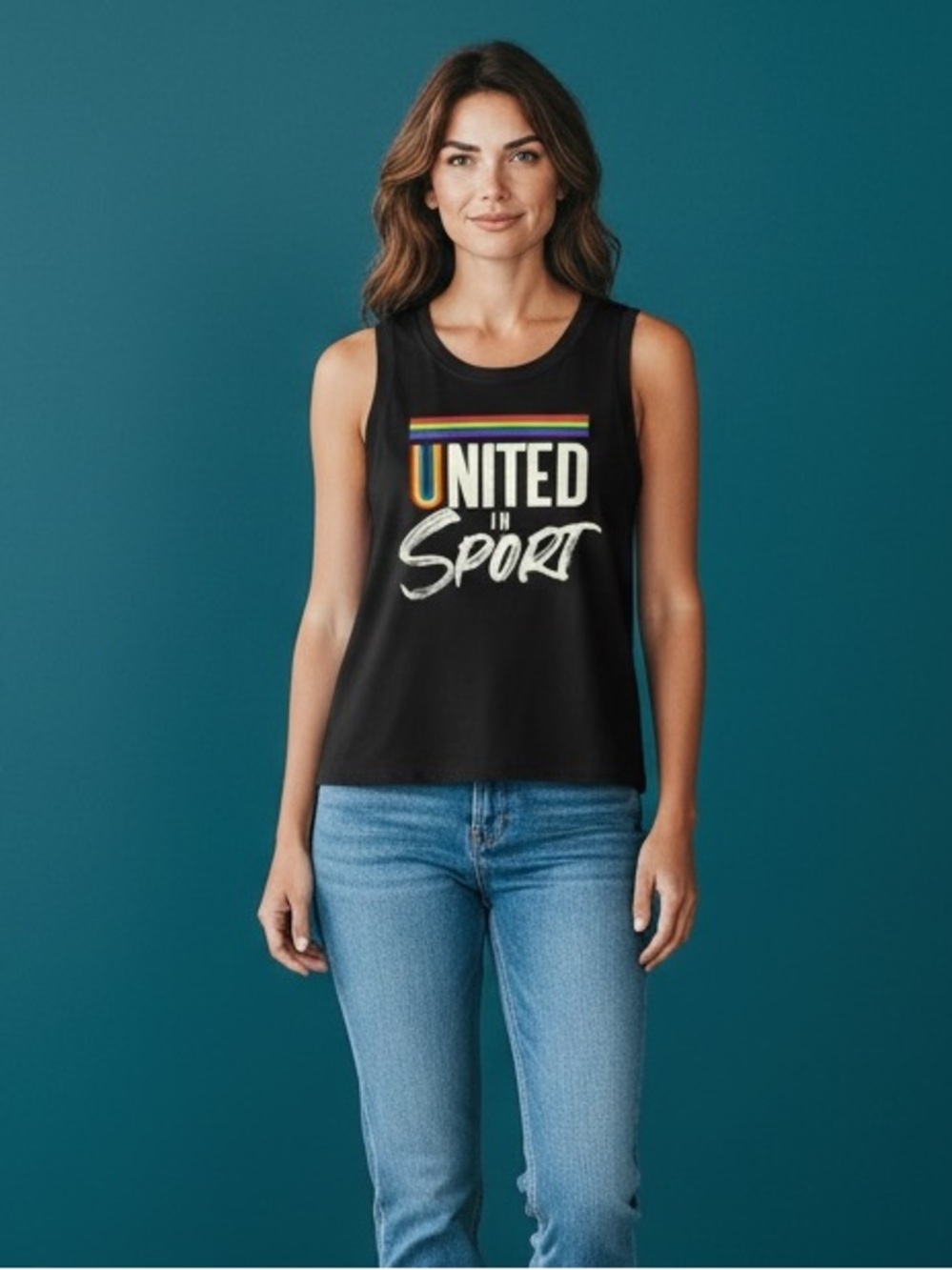DSG PRIDE Cotton Sleeveless Workout Top
